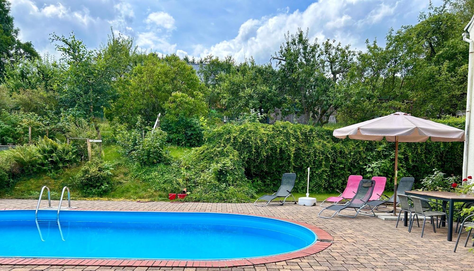 Ferienwohnungen 1 Bis 4 "Pumphut'S Scheune" Lengenfeld  Dış mekan fotoğraf